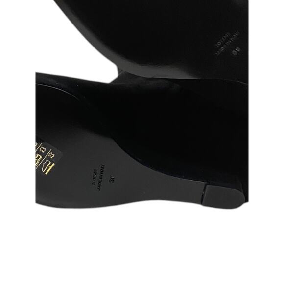 TOTEME Suede Sharp 40 Knee High Boot Black Size 38 - Picture 7 of 8